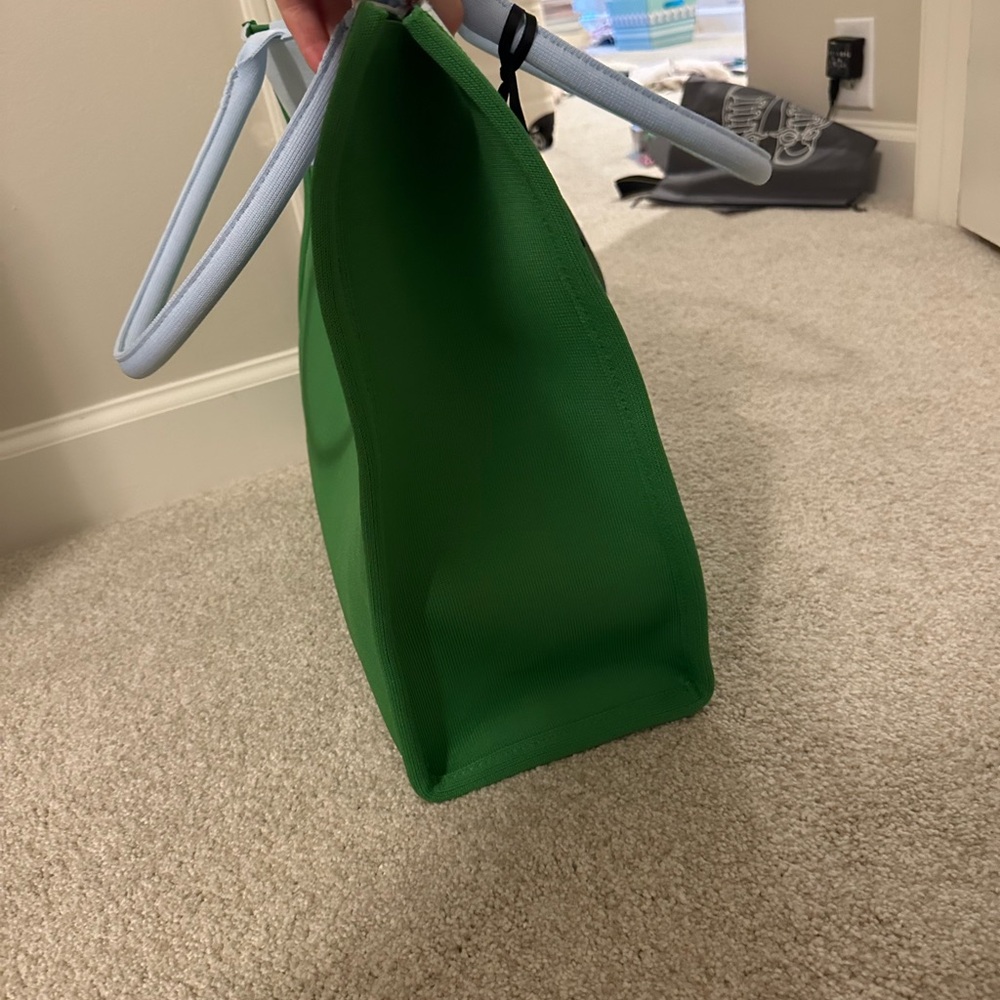 Kate Spade x Target - Colorblock Knit Tote Bag Green/Blue - NEW - Picture 6 of 16